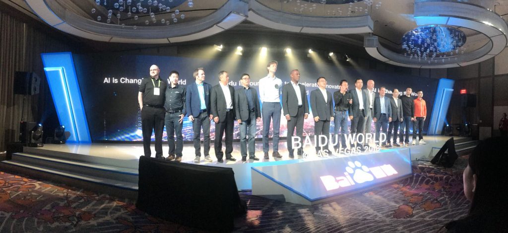 Photo at Baidu in Las Vegas 2018